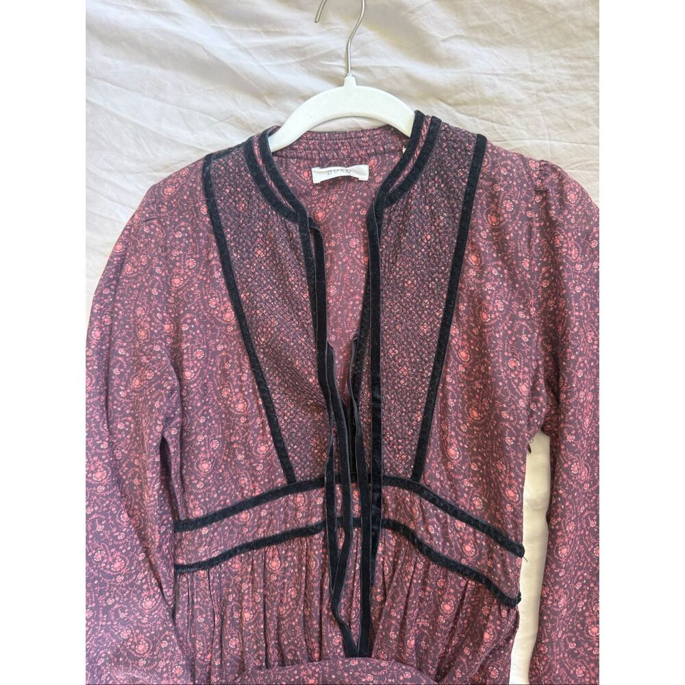 Dôen XS Elix Prairie Paisley Maxi Dress - Picture 5 of 9